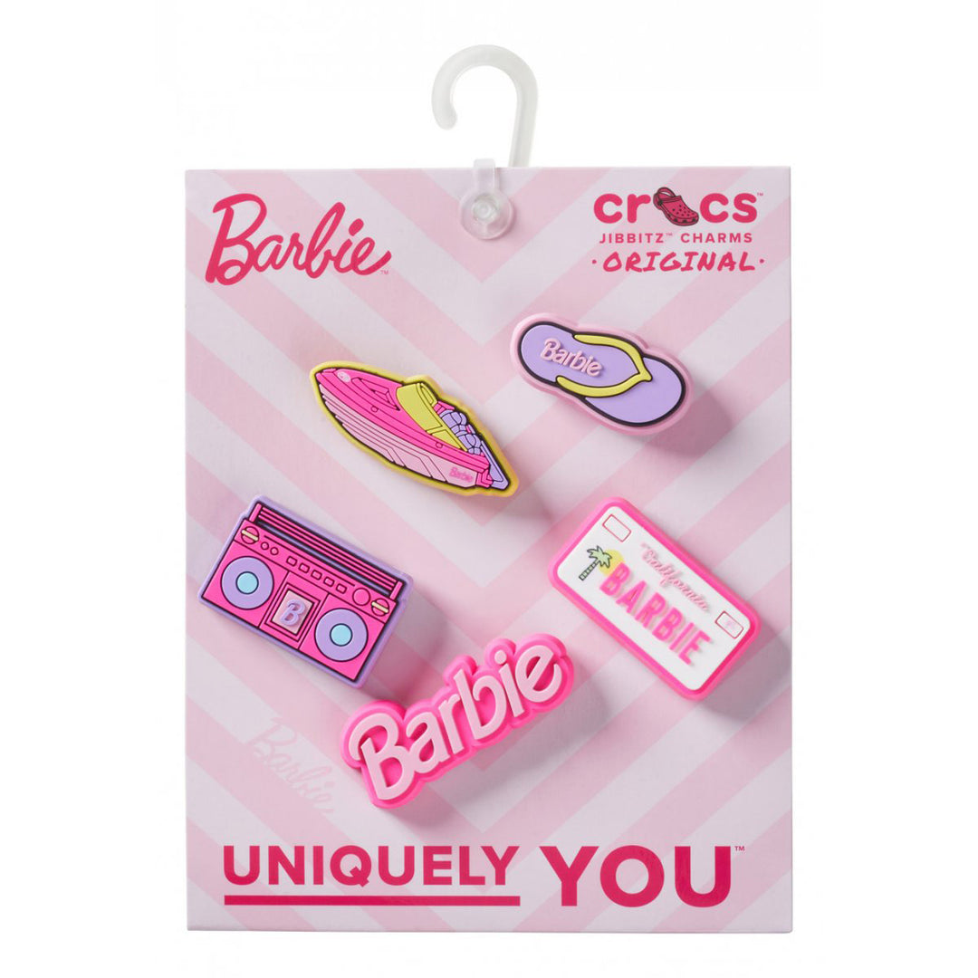 SET 5 CHARMS CROCS JIBBITZ™ BARBIE RETRO