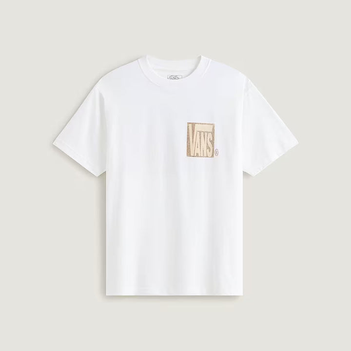 T-SHIRT CLASSICA VANS COTONE BIANCO UOMO