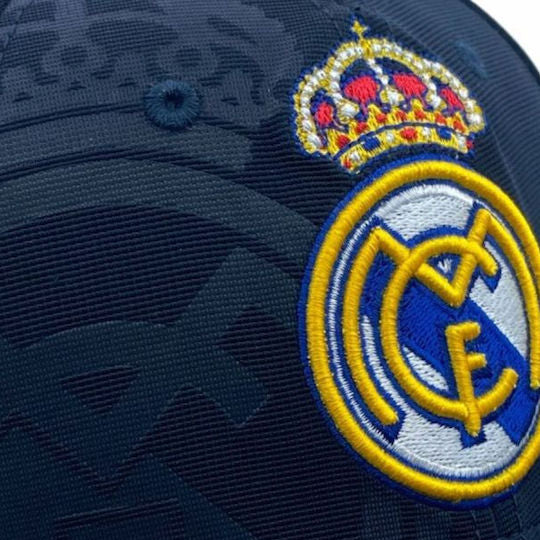 CAPPELLINO BASEBALL REAL MADRID CF RMCF LOGO BLU RM3GO12 UOMO