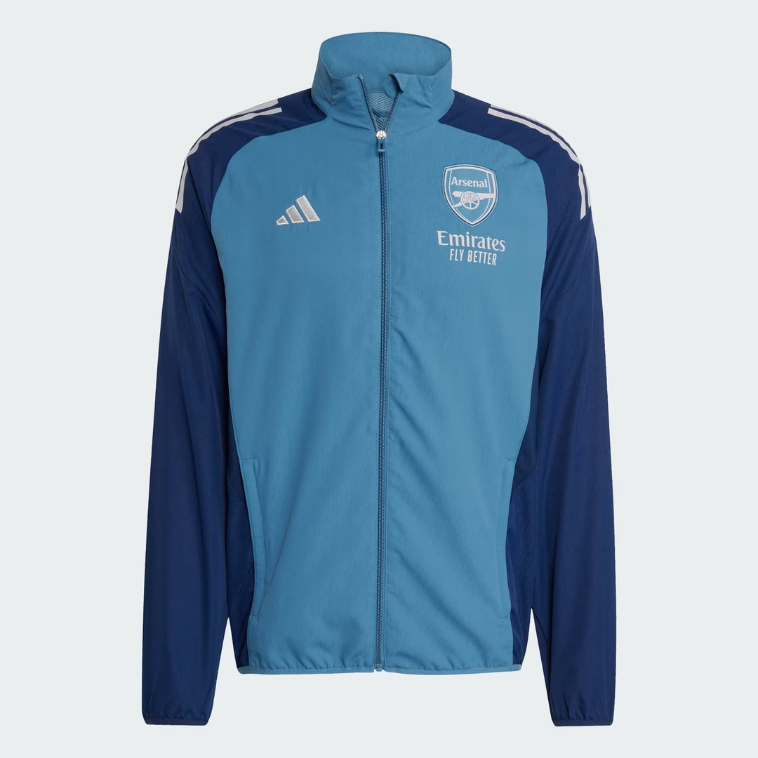 ADIDAS PERFORMANCE ARSENAL FC 25/26 TIRO 25 COMPETITION JACKET SKY BLUE MEN JJ1790