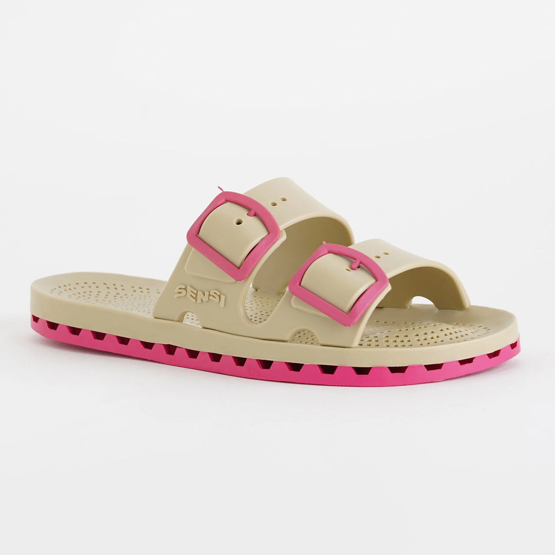 CIABATTE DONNA SENSI LA JOLLA SAHARA COMFORT STRIPES – 4153/SA