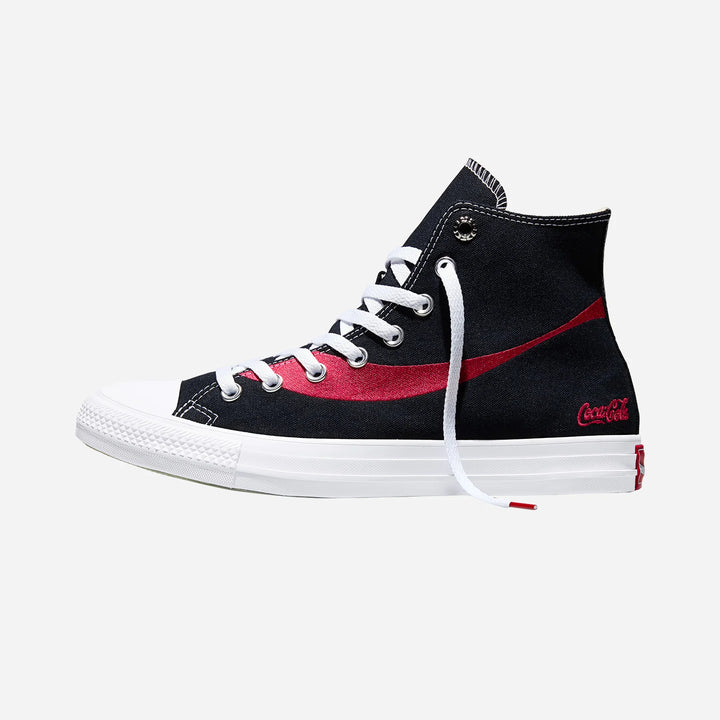 SNEAKERS ALTE CONVERSE CHUCK TAYLOR ALL STAR X COCA-COLA NERE A18435C