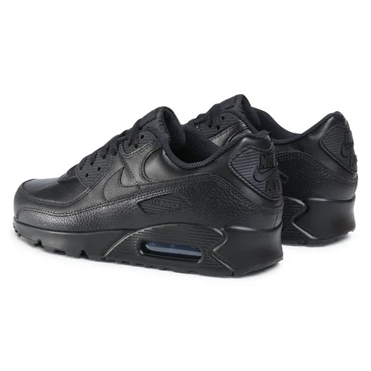 SNEAKERS UOMO NIKE AIR MAX 90 LTR TRIPLE BLACK / AIR MAX 90 JEWEL WHITE CZ5594