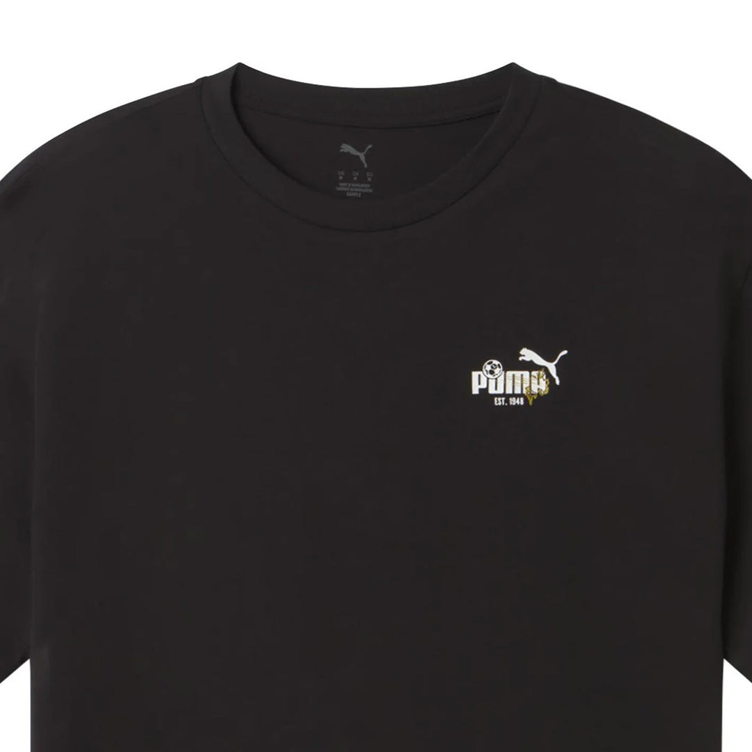 T-SHIRT UOMO PUMA SMALL LOGO GOLD