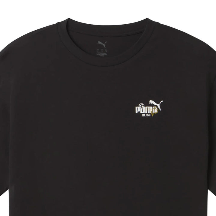 T-SHIRT UOMO PUMA SMALL LOGO GOLD