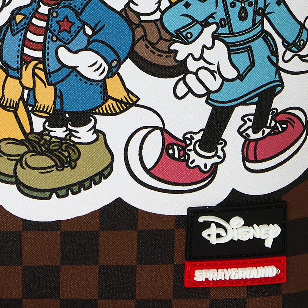 ZAINO UNISEX SPRAYGROUND DISNEY MICKEY & FRIENDS MARRONE MULTICOLORE [PREORDER]