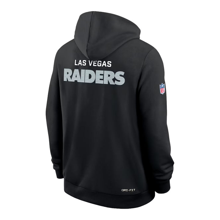 03AZ00A8D - FELPA CON CAPPUCCIO NIKE NFL LAS VEGAS RAIDERS THERMA DRI-FIT UOMO