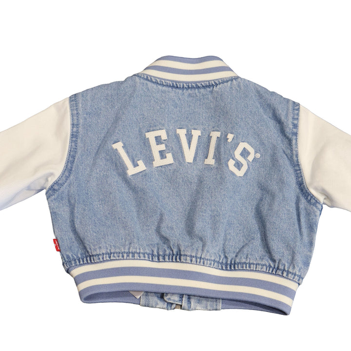 GIACCA BOMBER LEVI'S DENIM TRUCKER CONTRAST JUNIOR
