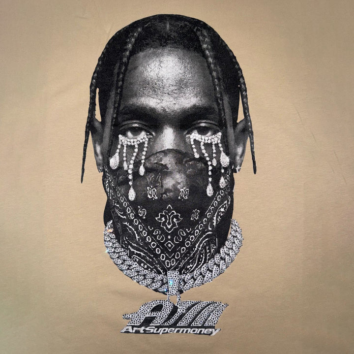 ART.MASK-OFF SMANICATA - T-SHIRT - Art Super Money