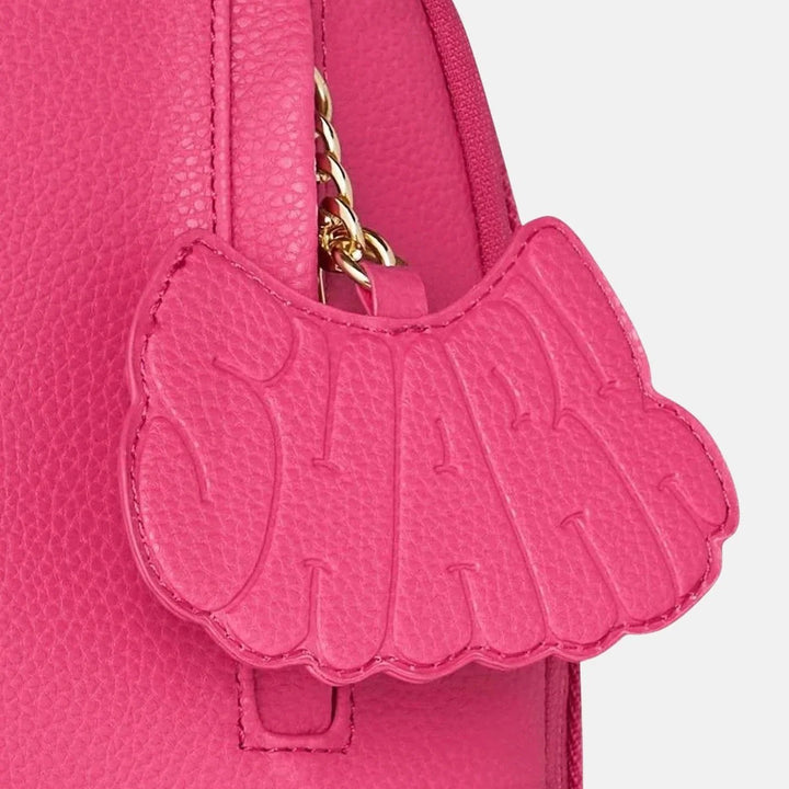 910B8361NSZ - Zaini - Donna - Sprayground - SHARK PINK ATTACK - Rosa - Pelle Sintetica - Iconografia Shark - Stash Pocket - Streetwear - Accessorio
