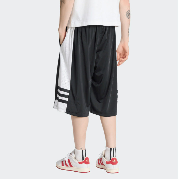 PANTALONCINI UOMO ADIDAS ORIGINALS ADICOLOR FIREBIRD NERI