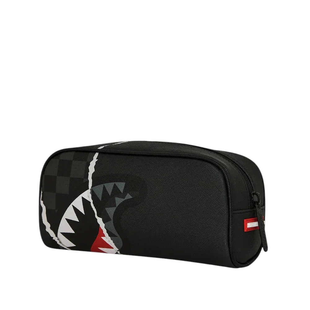 ASTUCCIO POCHETTE UNISEX SPRAYGROUND SHARK MOUTH RIP CUT OUT