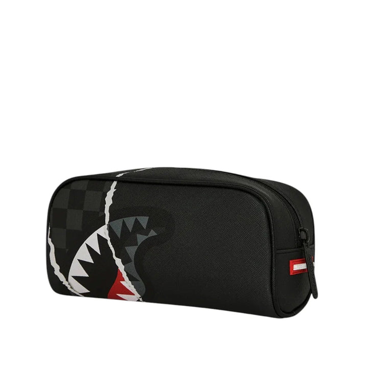 ASTUCCIO POCHETTE UNISEX SPRAYGROUND SHARK MOUTH RIP CUT OUT