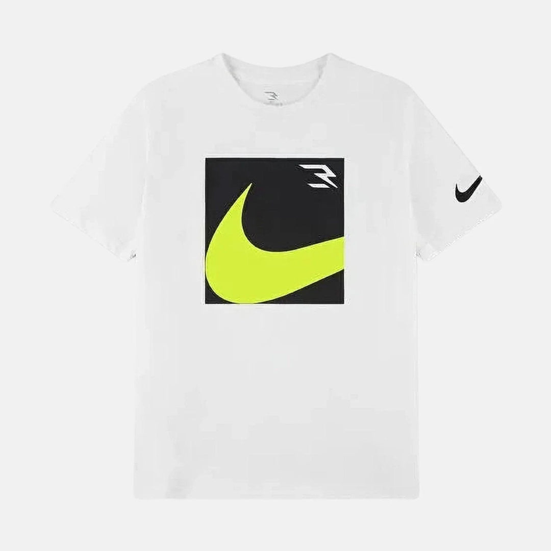 T-SHIRT JUNIOR NIKE WHITE LOGO