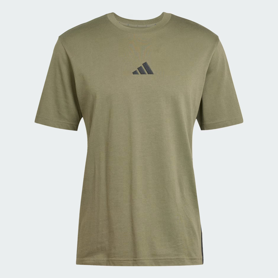 T-SHIRT ADIDAS ESSENTIALS 3-STRIPES SINGLE JERSEY JE6391 UOMO