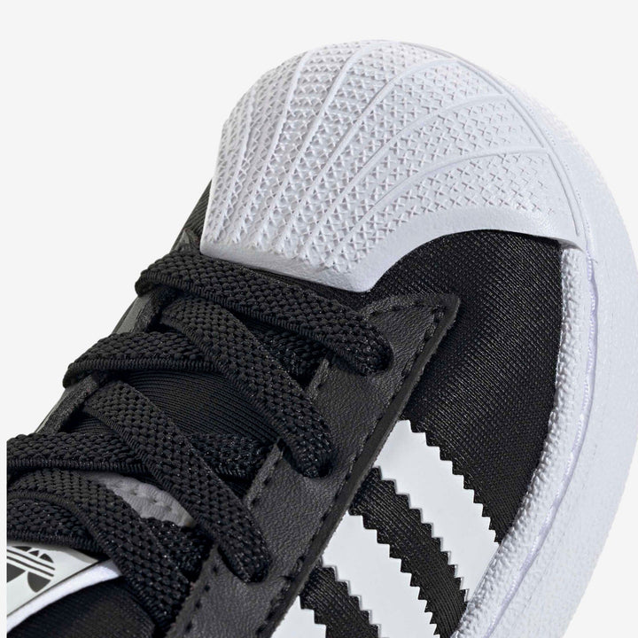SNEAKERS BIMBO ADIDAS ORIGINALS SUPERSTAR 360 NERE E BIANCHE