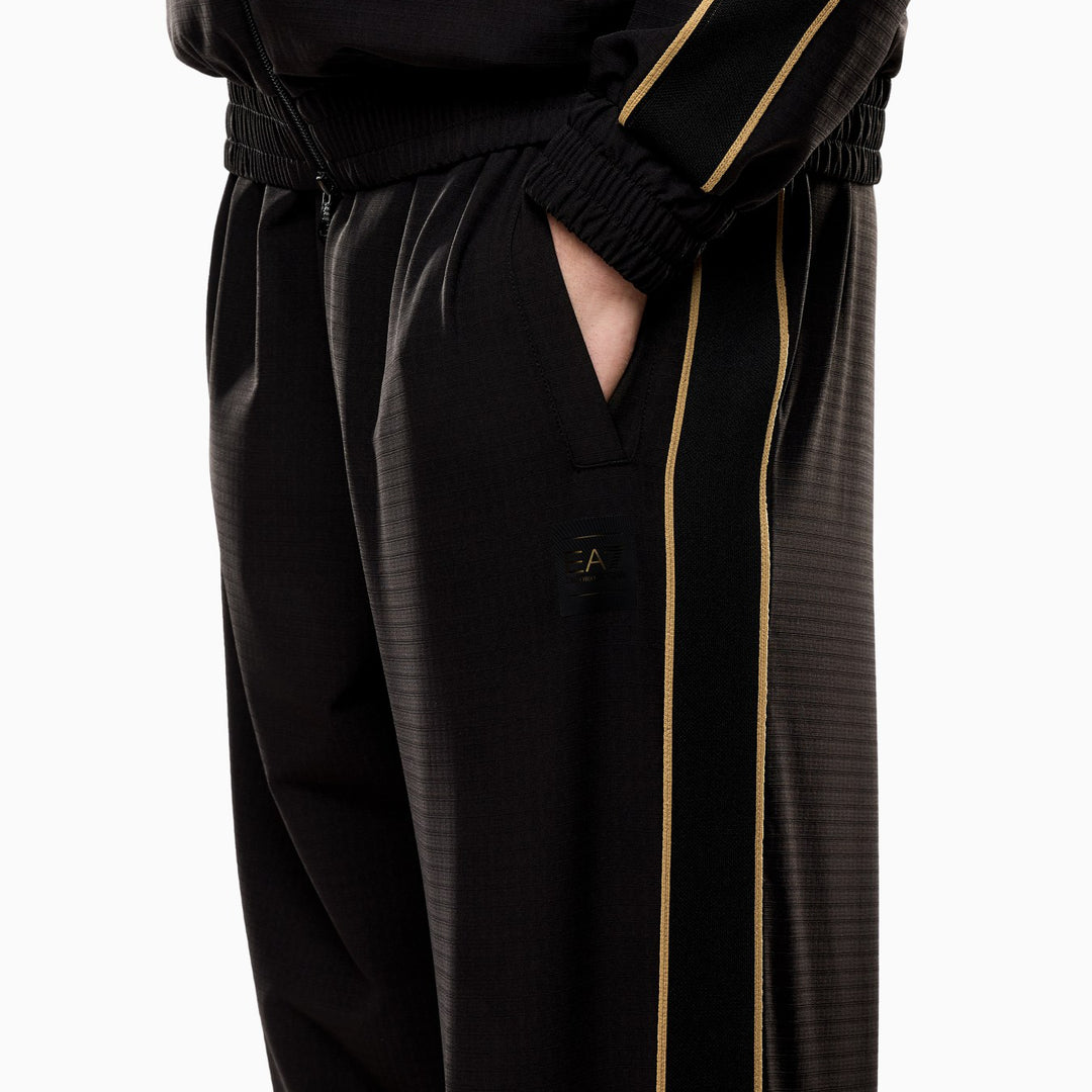 7M000785 AF16945 - TUTA EMPORIO ARMANI EA7 TRACKSUIT UOMO NERA