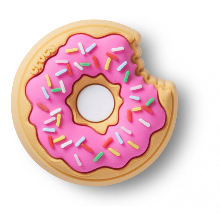 CHARM CROCS JIBBITZ™ PINK DONUT