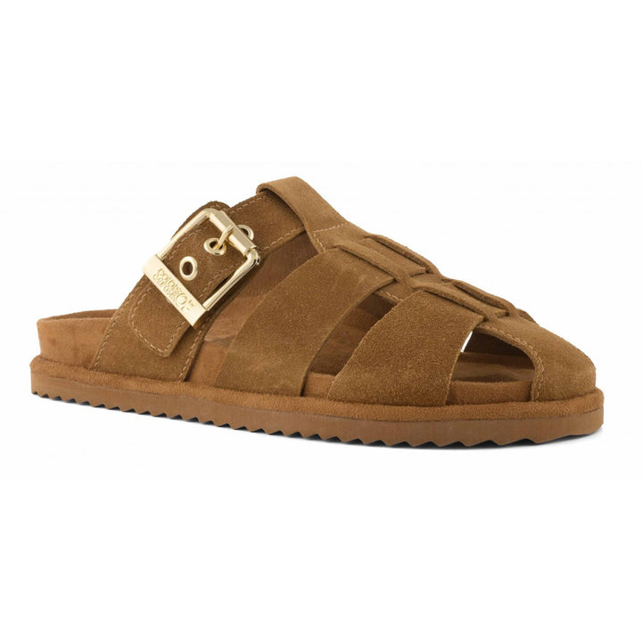 SANDALI COLORS OF CALIFORNIA IN PELLE SCAMOSCIATA