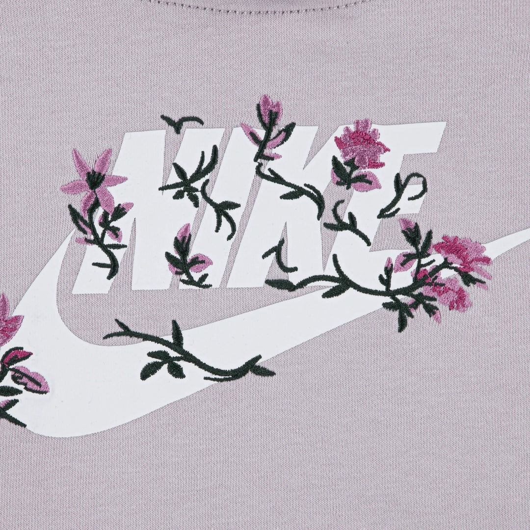 36N378 - Tute - Bambini/Ragazzi - NIKE JUNIOR - Rosa/Lilla - FELPA E JOGGER - Poly Knit - Swoosh