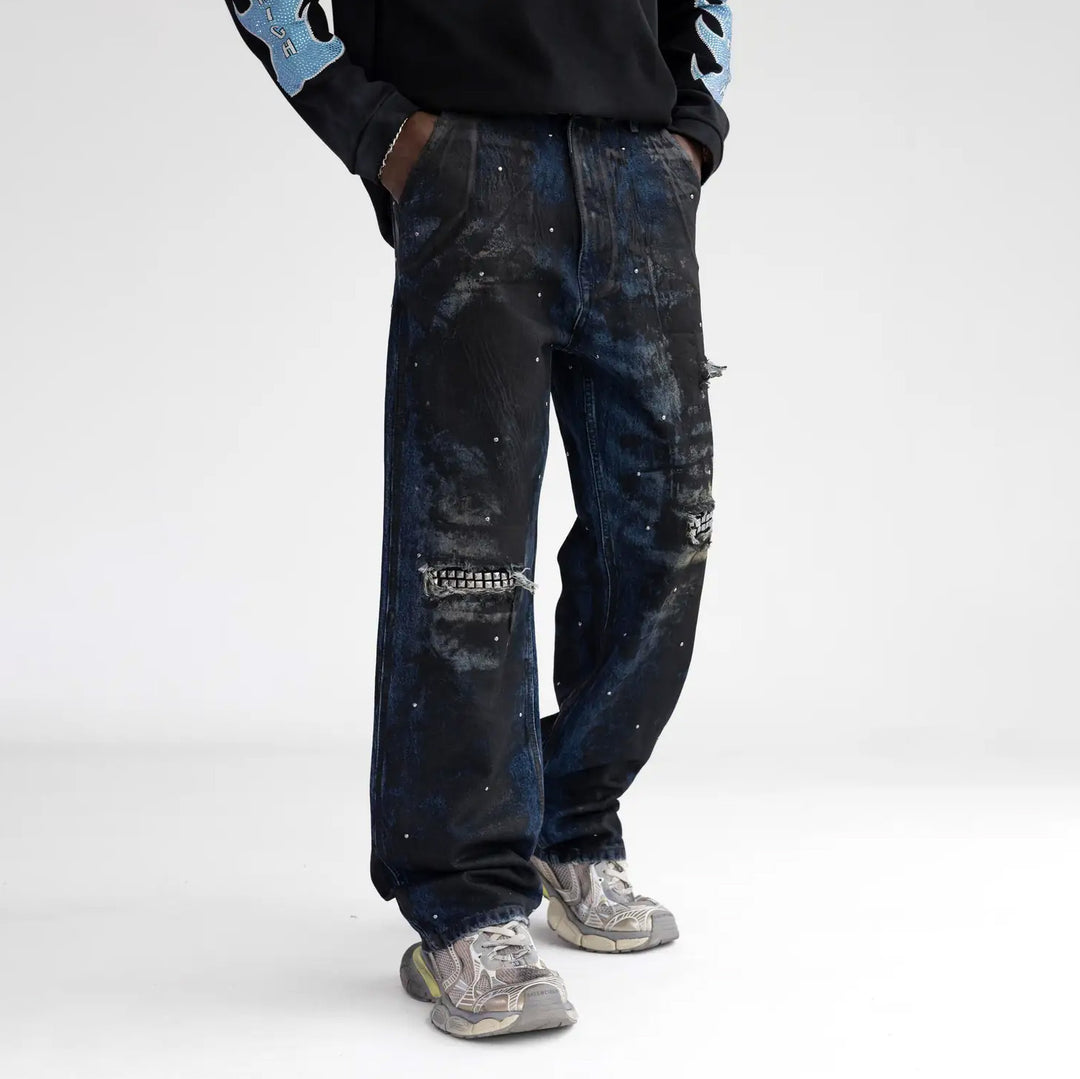 17408 - PANTALONE - Black Island