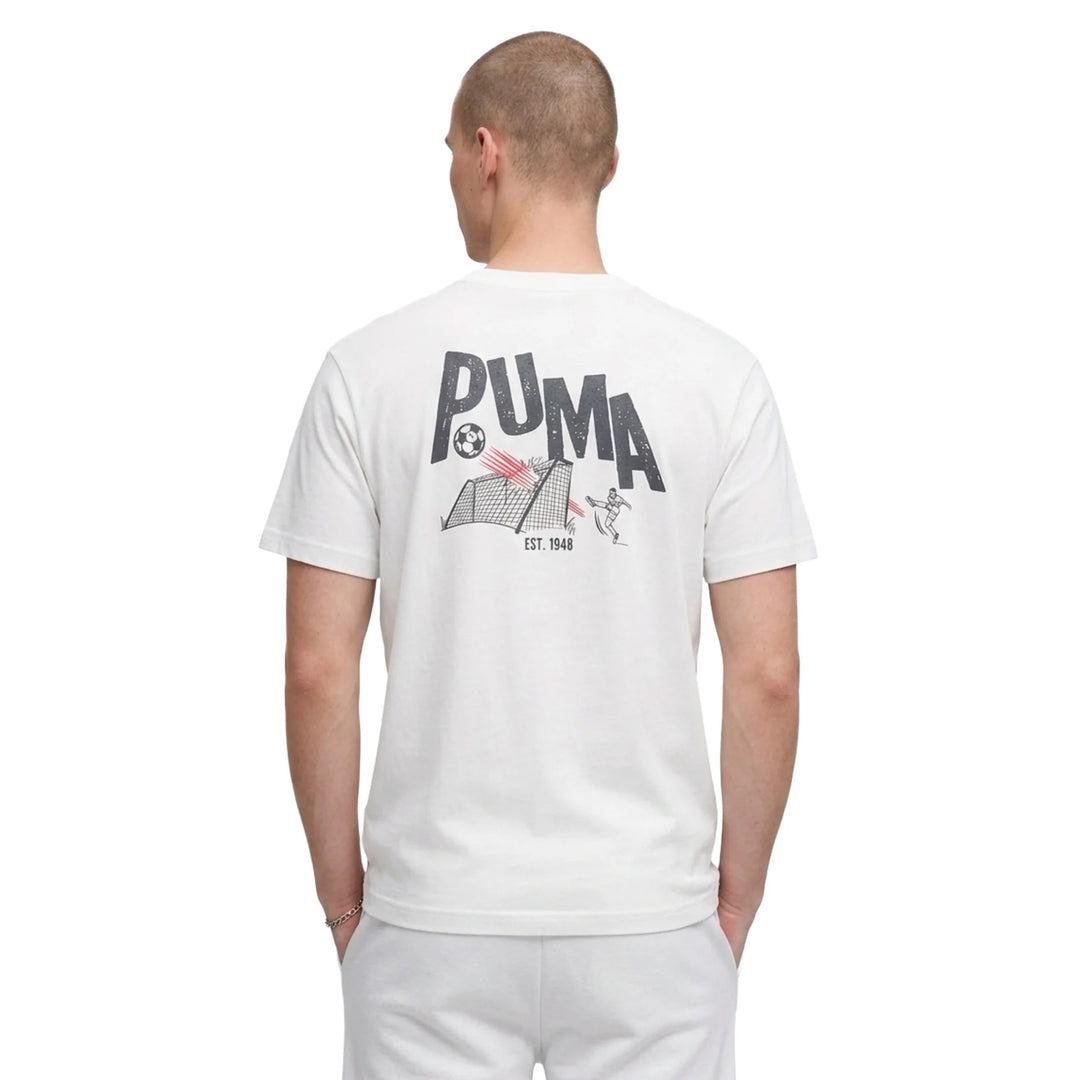 T-SHIRT UOMO PUMA SMALL LOGO GOLD