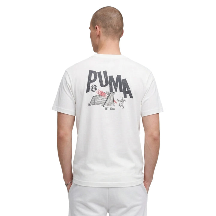 T-SHIRT UOMO PUMA SMALL LOGO GOLD