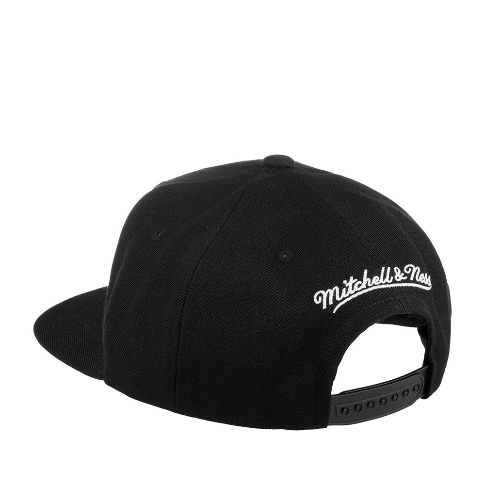 HHSS2976 BCEYYPPPBLCK - Cappelli - Uomo - Mitchell & Ness - SNAPBACK NBA BOSTON CELTICS - Nero Logo Classico - HERITAGE NBA