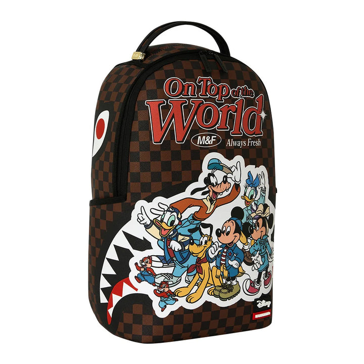 ZAINO UNISEX SPRAYGROUND DISNEY MICKEY & FRIENDS MARRONE MULTICOLORE [PREORDER]