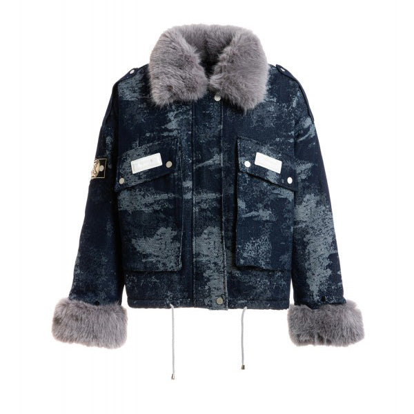 MW094070042 - Giacche - Donna - MWM -  BLU SCURO/NAVY - Casual/Funzionale - Trendy Versatile - Design Minimalista - Estetica Femminile