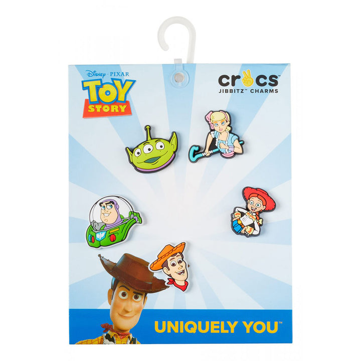 SET 5 DECORAZIONI CROCS JIBBITZ DISNEY PIXAR TOY STORY