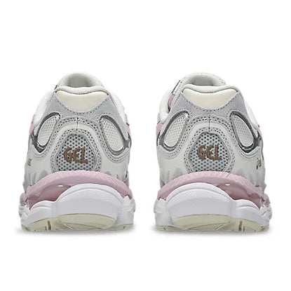 1203A383 - Scarpe - Asics - Uomo - Bianco/Grigio - SNEAKER GEL-NYC - Retro-Running - Mesh Bianco - Scuola - Swoosh - Comfort