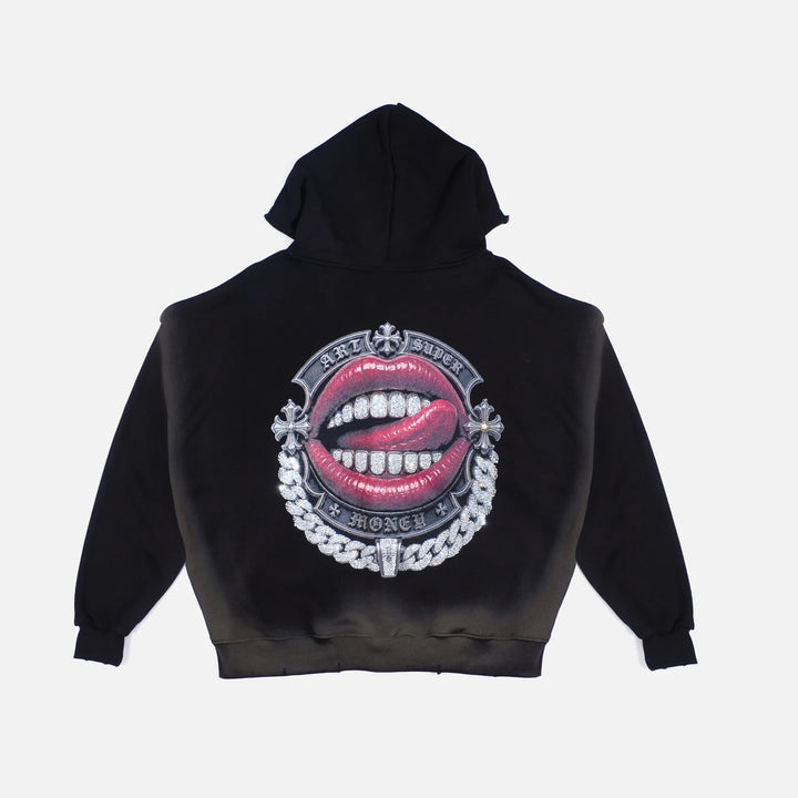 ZIP HOODIE T-BAR - Felpe - Art Super Money