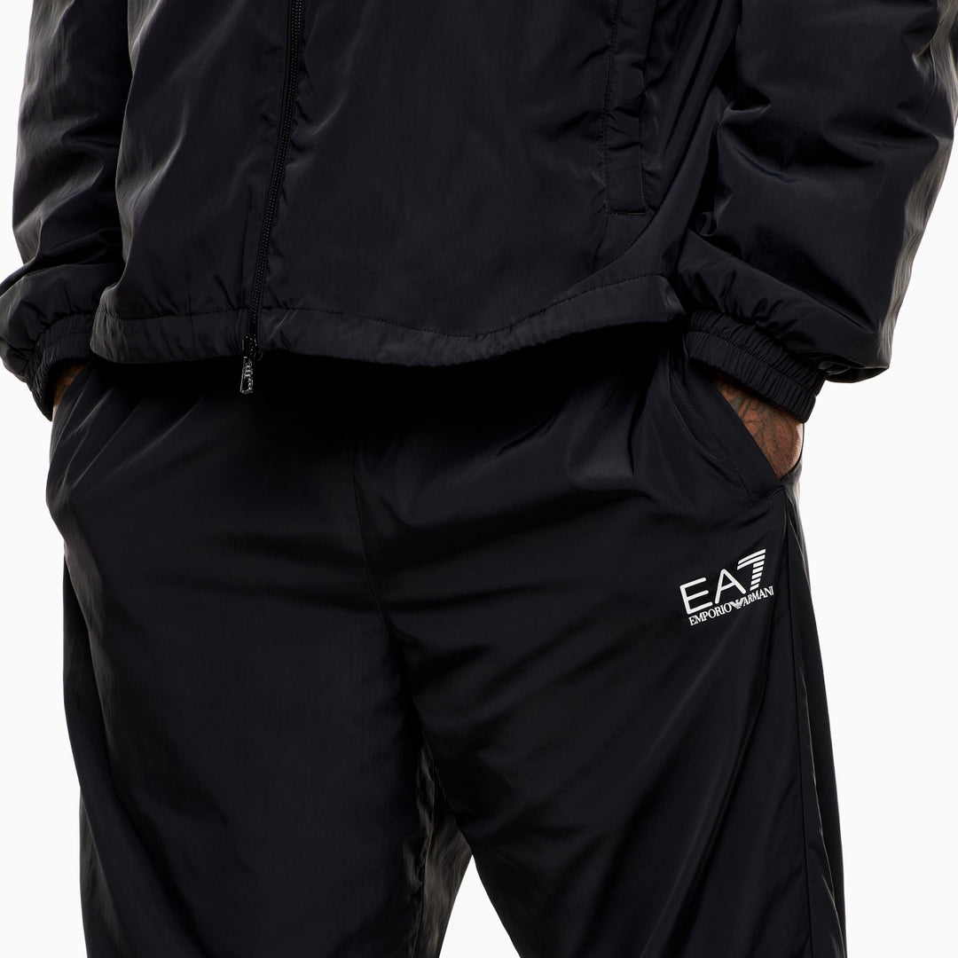 TUTA UOMO COMPLETA EA7 EMPORIO ARMANI CORE IDENTITY NYLON BEIGE TIGERS EYE & BLACK 7M000954 AF13190