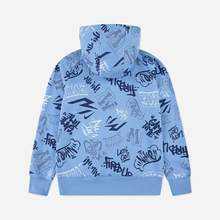FELPA CON CAPPUCCIO NIKE GRAFFITI TAG – 9Q1203 BAMBINI