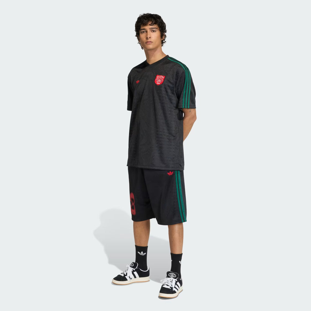 T-SHIRT JERSEY UOMO ADIDAS ORIGINALS ROSES NERA