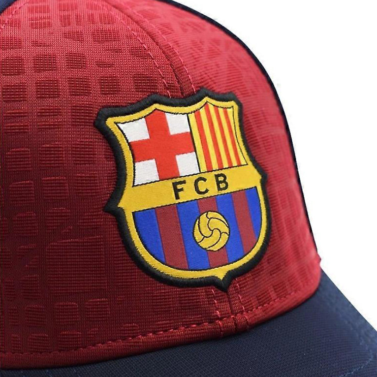 5001GEXCN - Cappelli - Uomo - F.C. BARCELONA - Stemma Blaugrana Ricamato - Baseball Classico - Accessorio