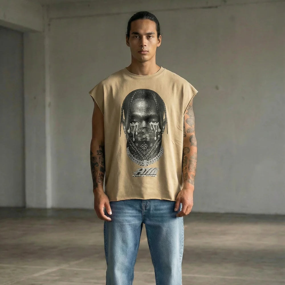 ART.MASK-OFF SMANICATA - T-SHIRT - Art Super Money