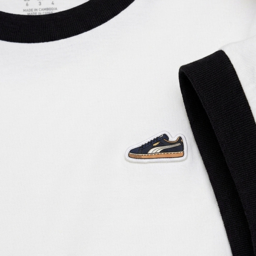 T-SHIRT BAMBINO/RAGAZZO PUMA SNEAKER TEE CON PROFILI