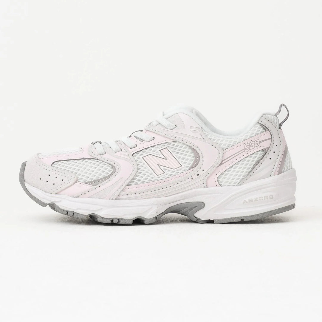 SNEAKERS NEW BALANCE 530 ROSA BEIGE BAMBINI RAGAZZI