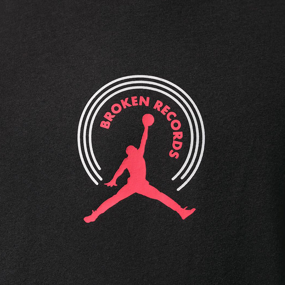 T-SHIRT JORDAN BROKEN RECORDS JUNIOR AND YOUTH BLACK 95F628