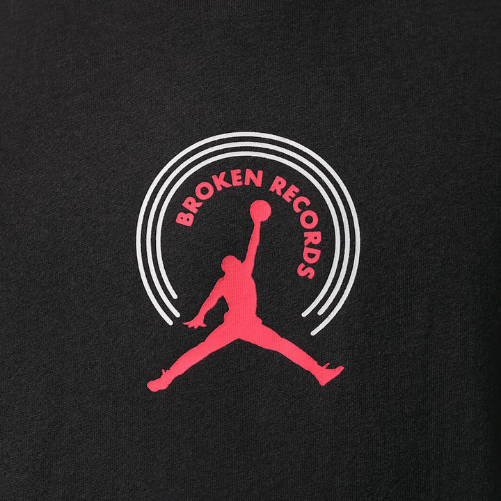 T-SHIRT JORDAN BROKEN RECORDS JUNIOR AND YOUTH BLACK 95F628