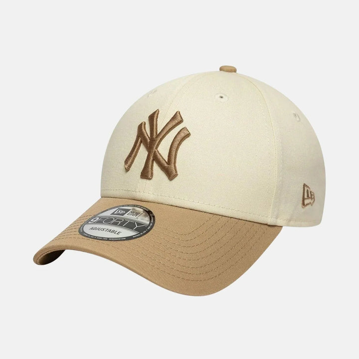 CAPPELLINO UNISEX ADULTO NEW ERA 9FORTY NY YANKEES – CREAM & BEIGE – 60771836