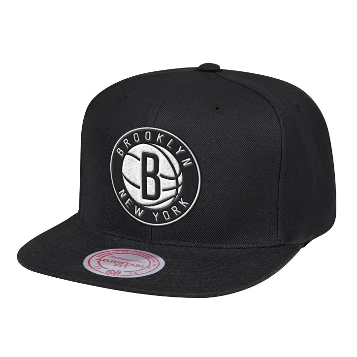 HHSS3256 BNEYYPPPBLCK - Cappelli - Mitchell & Ness - SNAPBACK/A-FRAME NBA/NFL - Nero Monocromatico - Look Classico - Sportivo Streetwear - Iconico Stile Urbano - Versatile