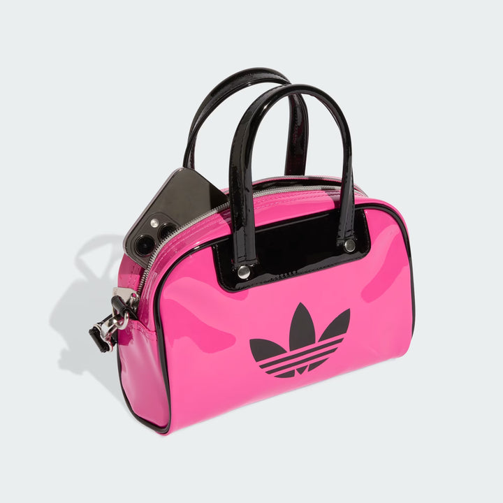 BORSA ADIDAS ORIGINALS ADICOLOR MINI BOWLING BAG NERO/FUXIA
