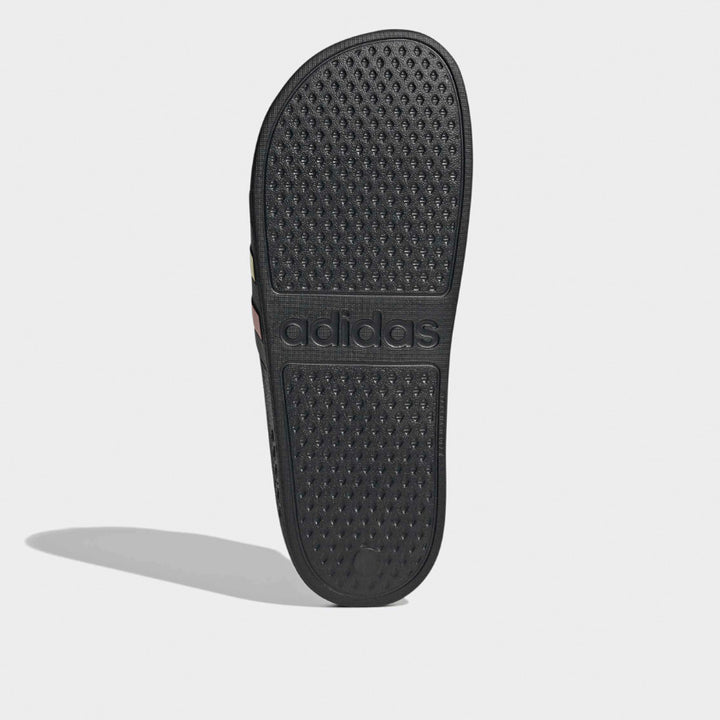 CIABATTE ADIDAS ADILETTE AQUA BLACK/JAMAICA STYLE