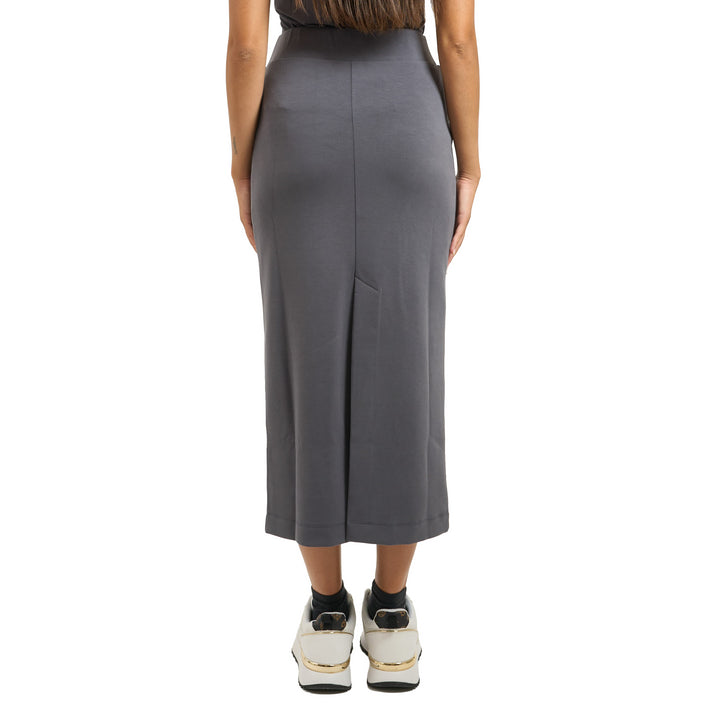 7W000792 AF12643 - Gonne - Donna - EMPORIO ARMANI - Con Spacco - Elegante - Fluidità & Stile - Design Alta Moda - Dinamica & Seducente - Abbigliamento - Autunno Inverno