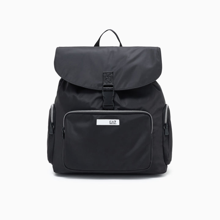 7W000740 AF18306 - Zaini - EMPORIO ARMANI - Donna - Con Fibbia - Urban Chic - Design Moderno - Per Viaggi - Design Moderno - Look Tecnico - Outdoor - Palestra - Università - Gite - Accessorio Autunno Invernale