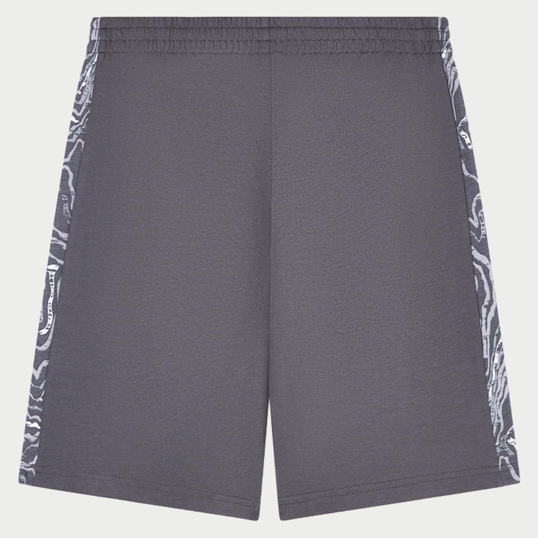 BERMUDA JUNIOR EA7 EMPORIO ARMANI CON BANDE GRAFICHE