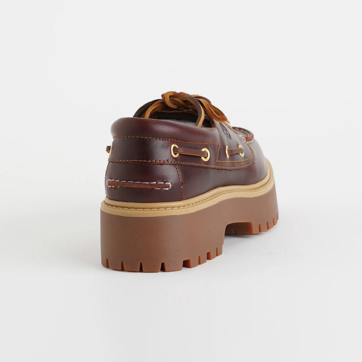 TIMBERLAND WOMEN'S STONE STREET BOAT SHOES WHEAT TB0A6946